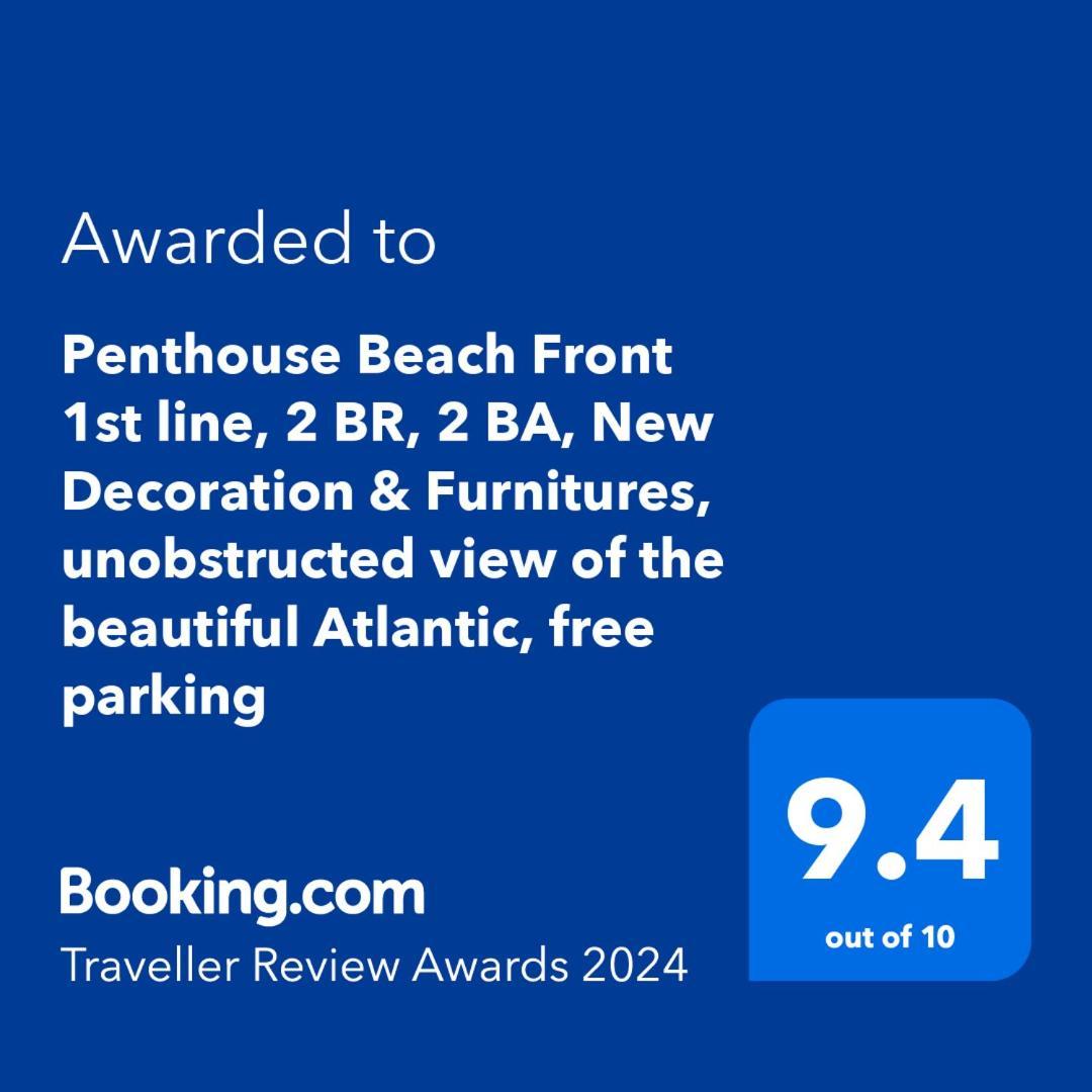 Penthouse Beach Front 1St Line, 2 Bedroom 2 Ba, New Decoration & Furnitures, Unobstructed View Of The Beautiful Atlantic, Free Parking Hollywood Exteriör bild