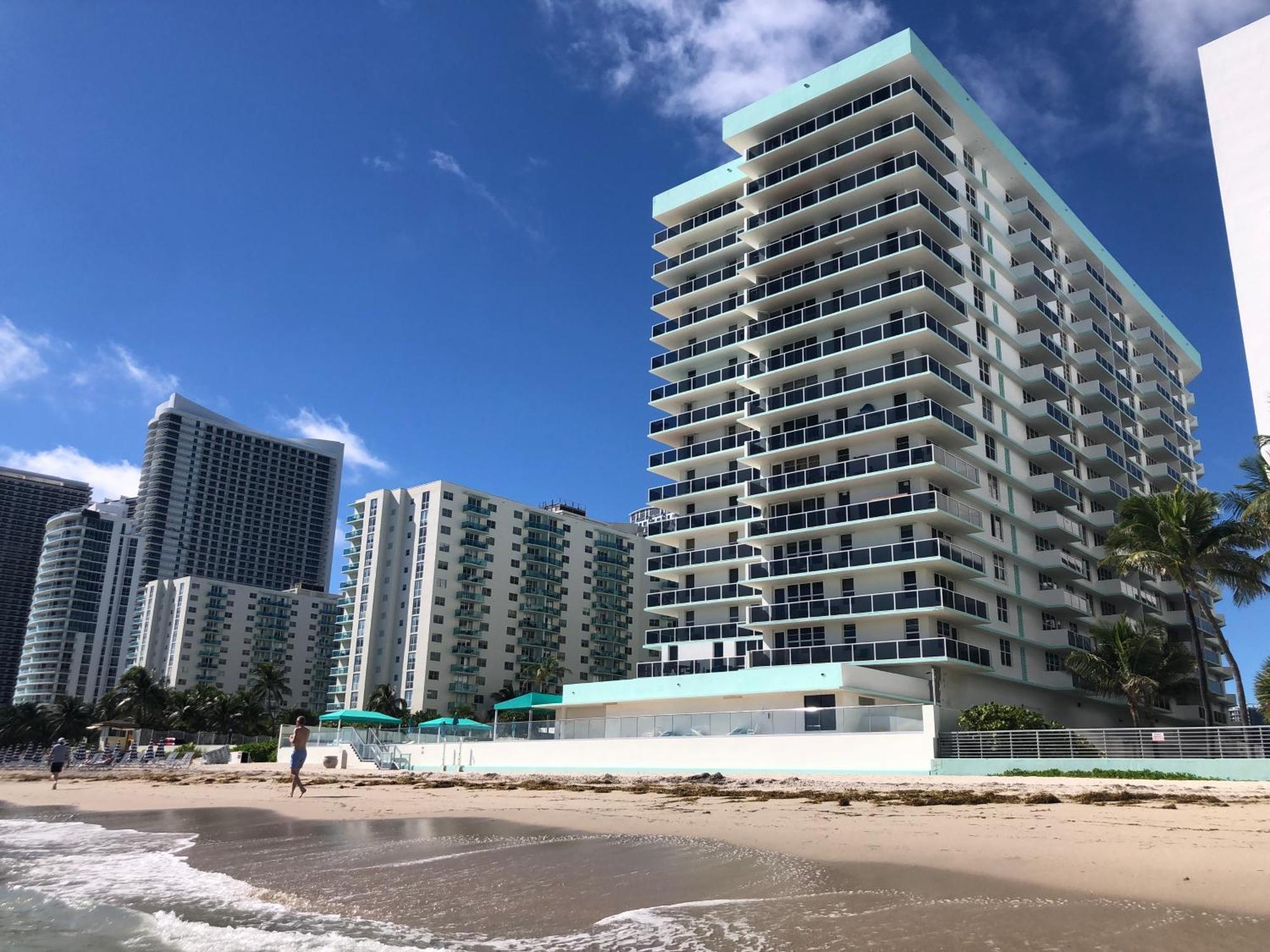 Penthouse Beach Front 1St Line, 2 Bedroom 2 Ba, New Decoration & Furnitures, Unobstructed View Of The Beautiful Atlantic, Free Parking Hollywood Exteriör bild